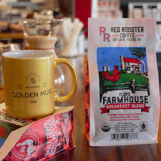 Organic Floyd Farmhouse Breakfast Blend - Coffee Selection for Home Coffee Enthusiasts
