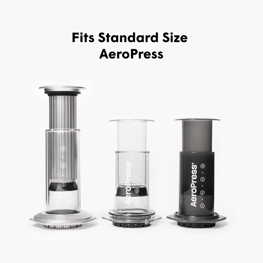 AeroPress Organizer Stand - Stainless Steel - Coffee Tool Storage for Everyday Preparation