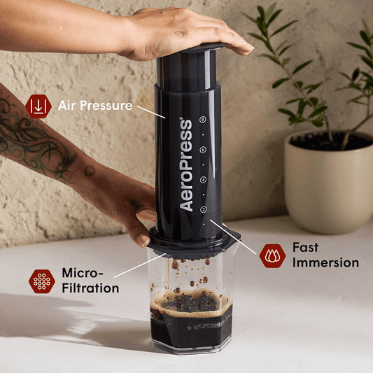 AeroPress Coffee Maker - Original XL - Manual Coffee Press for Daily Use
