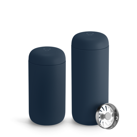 Fellow Carter Move Mug + Splash Guard - Coffee Serving Essential for Everyday Routines