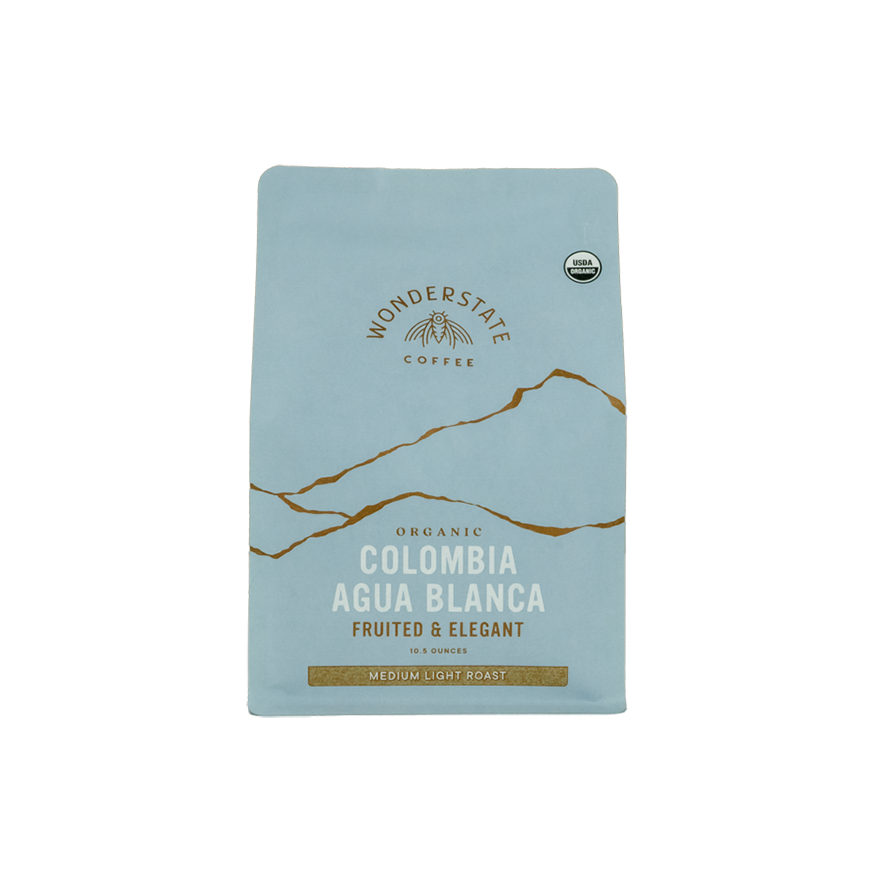 Organic Colombia Agua Blanca 10.5 oz - Coffee Selection for Home Coffee Enthusiasts