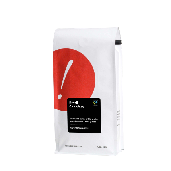 Brazil Coopfam Certified Fairtrade 2 lb - Coffee Selection for Home Coffee Enthusiasts