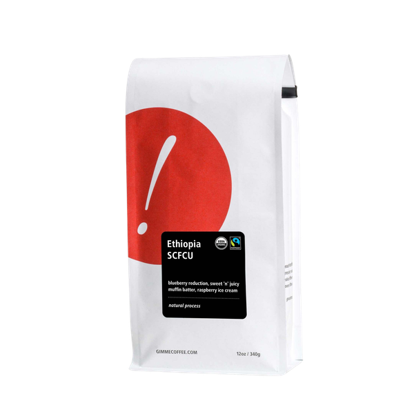 Ethiopia SCFCU Fairtrade Organic 12 oz - Coffee Selection for Home Coffee Enthusiasts