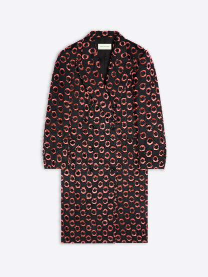 Oversized Fil Coupﾨﾦ Coat