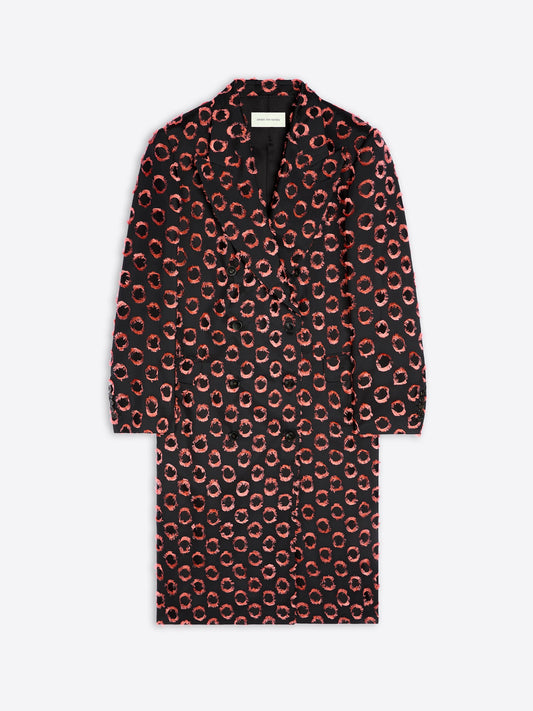 Oversized Fil Coupﾨﾦ Coat