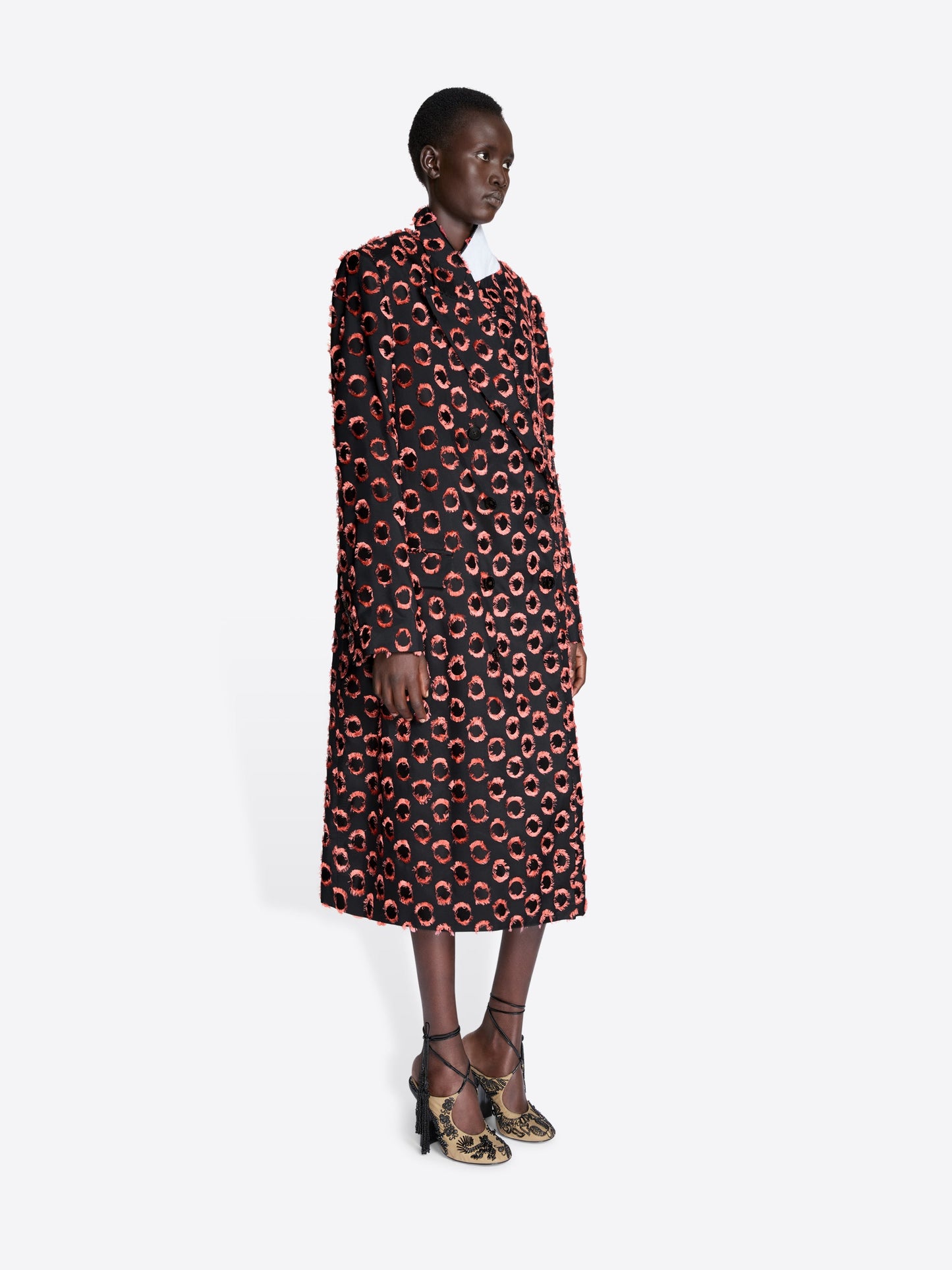 Oversized Fil Coupﾨﾦ Coat