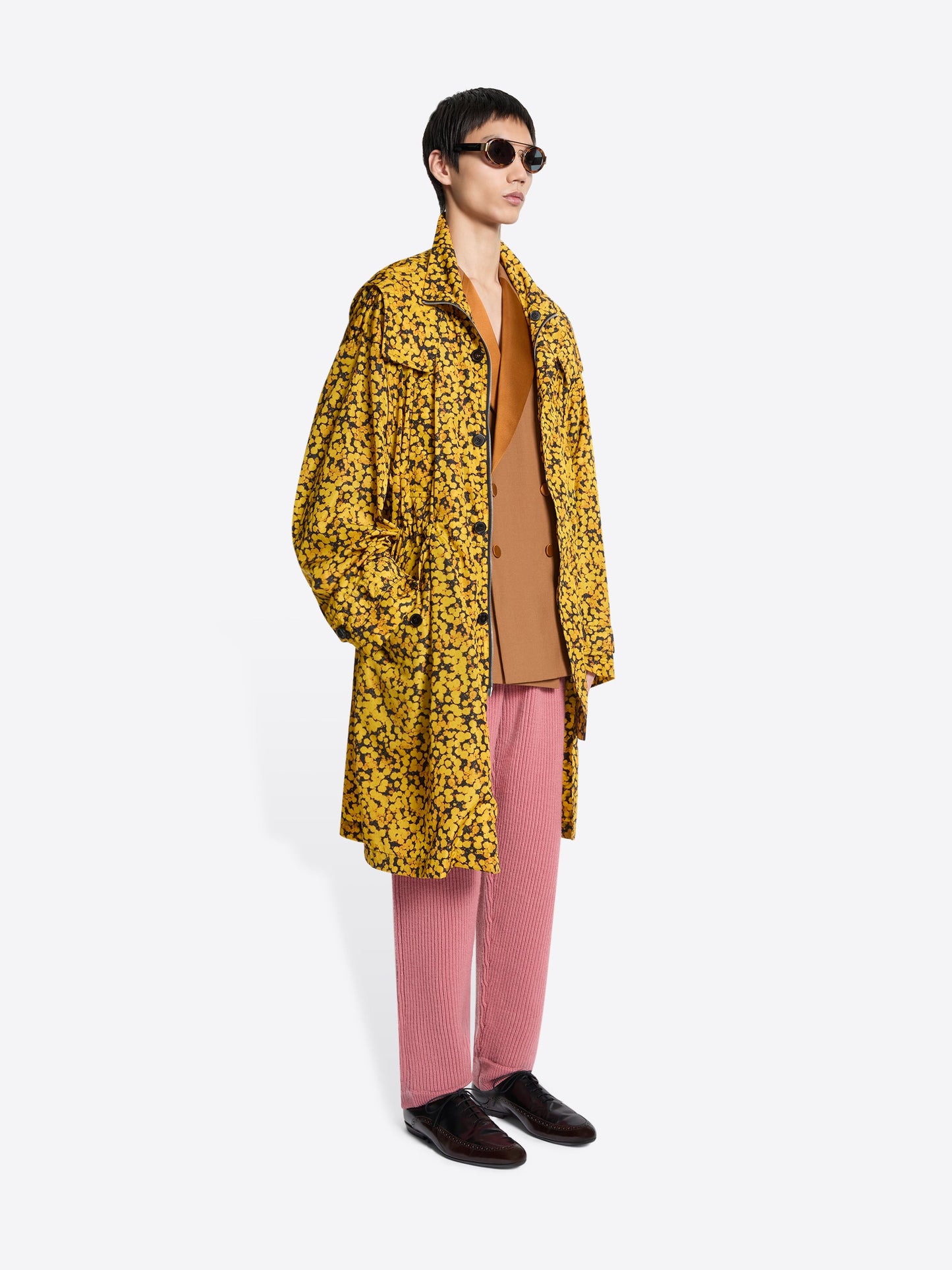 Oversized Printed Parka