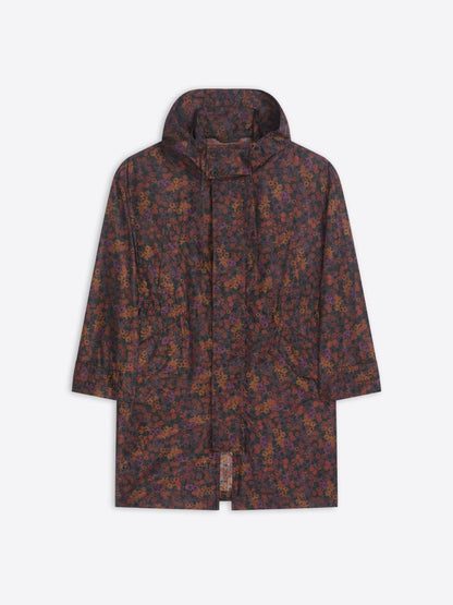 Oversized Printed Parka