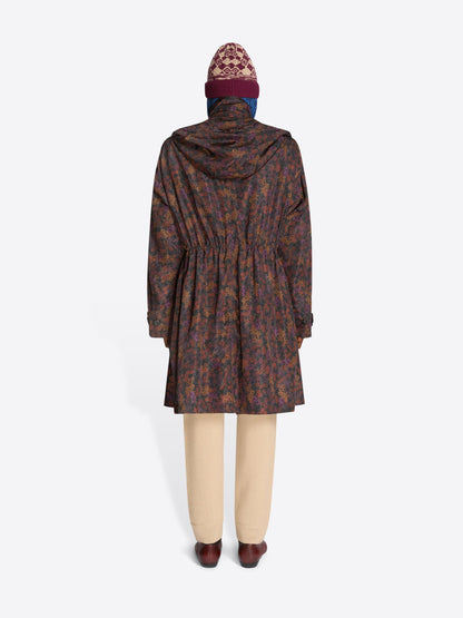 Oversized Printed Parka