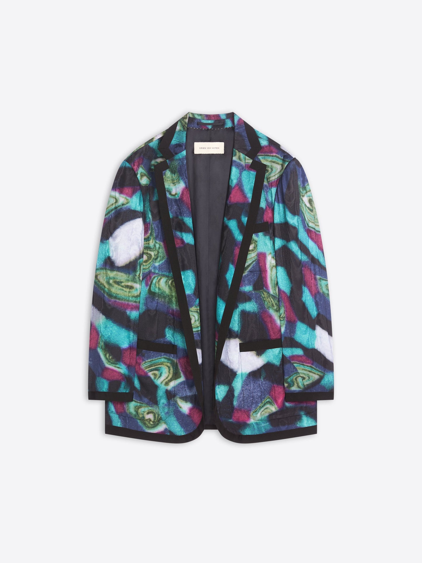 Oversized Moirﾨﾦ Blazer