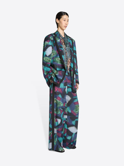 Oversized Moirﾨﾦ Blazer