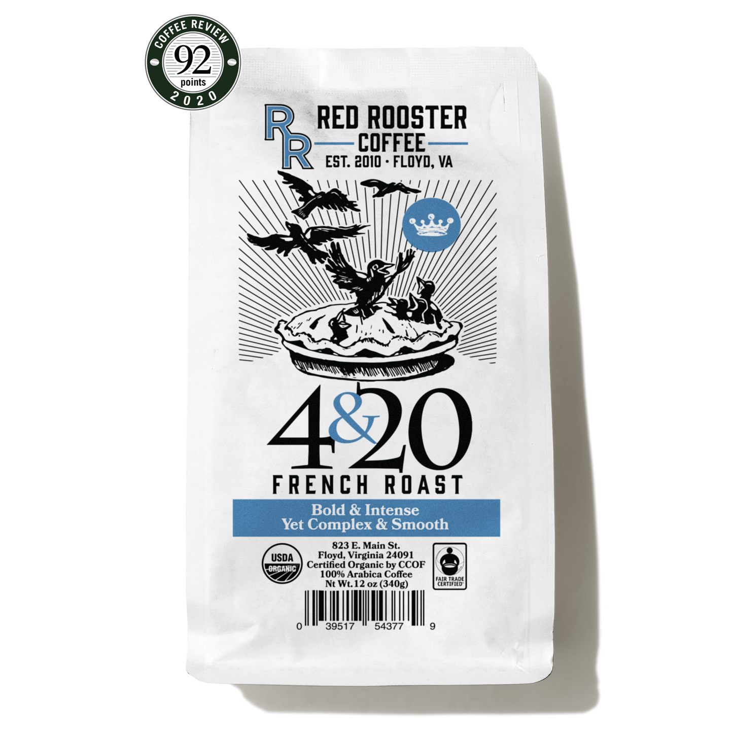Organic 4&20 French Roast - Coffee Selection for Home Coffee Enthusiasts
