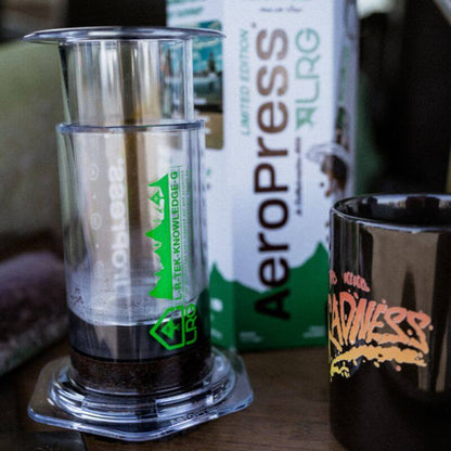 AeroPress Clear Coffee Press - LRG - Manual Coffee Press for Daily Use