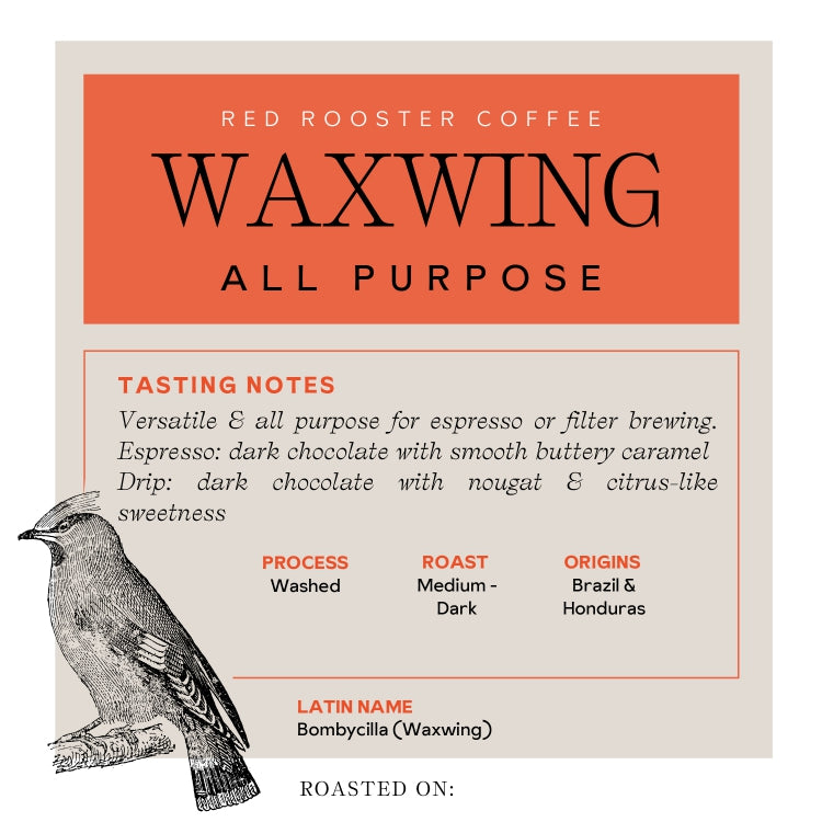 Waxwing All-Purpose Blend - Coffee Selection for Home Coffee Enthusiasts