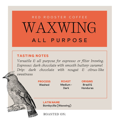 Waxwing All-Purpose Blend - Coffee Selection for Home Coffee Enthusiasts