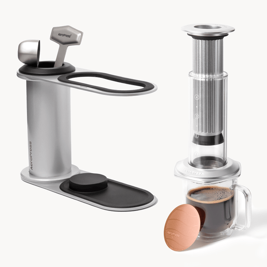 AeroPress Premium 20th Anniversary Bundle - Coffee Preparation Set for Home Use