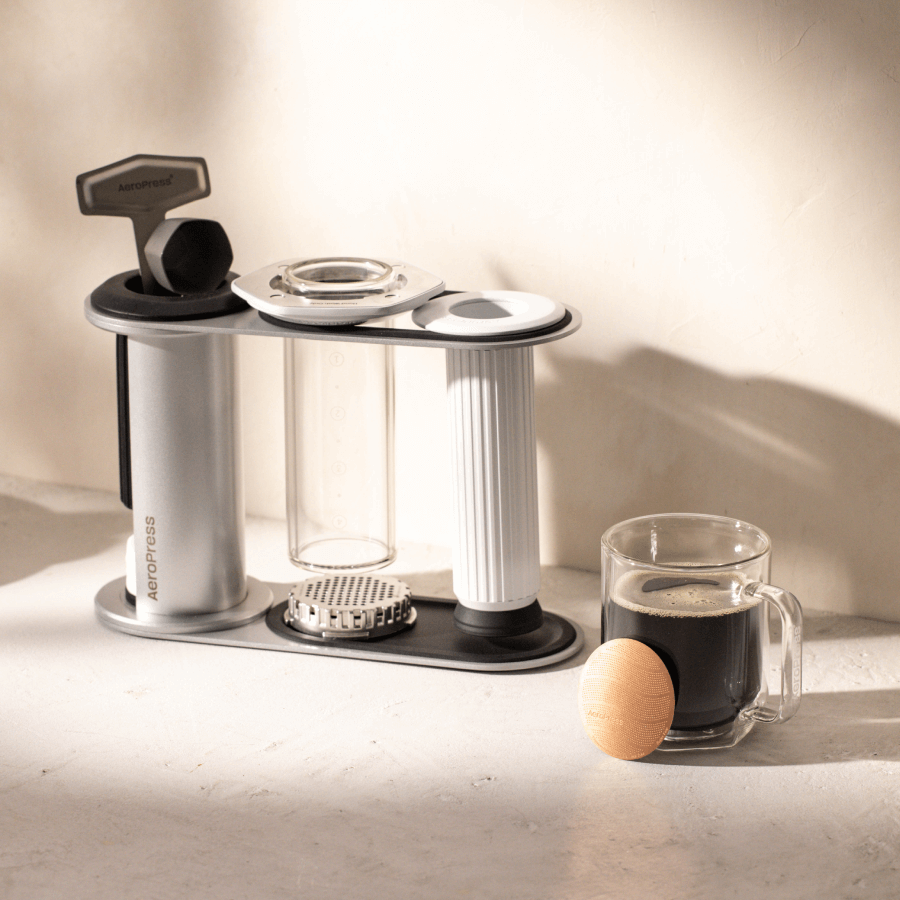 AeroPress Premium 20th Anniversary Bundle - Coffee Preparation Set for Home Use