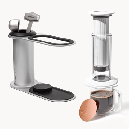 AeroPress Premium 20th Anniversary Bundle - Coffee Preparation Set for Home Use