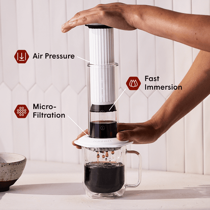 AeroPress Premium 20th Anniversary Bundle - Coffee Preparation Set for Home Use