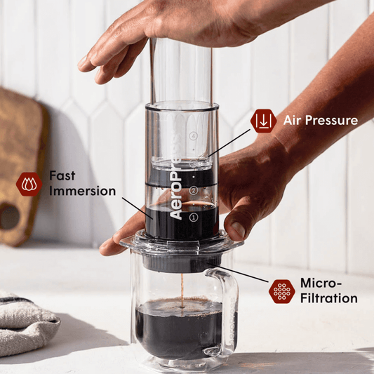 AeroPress Flow Control Filter Cap - Standard - Coffee Filtration Accessory for Daily Use