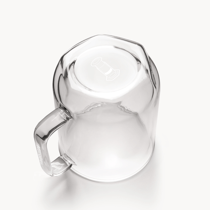 AeroPress Double Wall Glass Coffee Mug - 2 Pack - Coffee Serving Essential for Everyday Routines