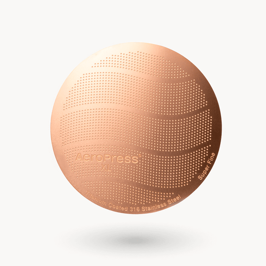 AeroPress Gold Tone Filter - XL - Coffee Filtration Accessory for Daily Use