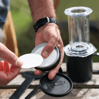 AeroPress Travel Coffee Mug - Stainless Steel - Coffee Serving Essential for Everyday Routines