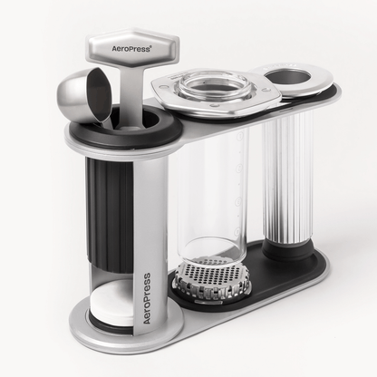 AeroPress Organizer Stand - Stainless Steel - Coffee Tool Storage for Everyday Preparation