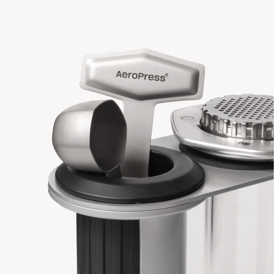 AeroPress Organizer Stand - Stainless Steel - Coffee Tool Storage for Everyday Preparation