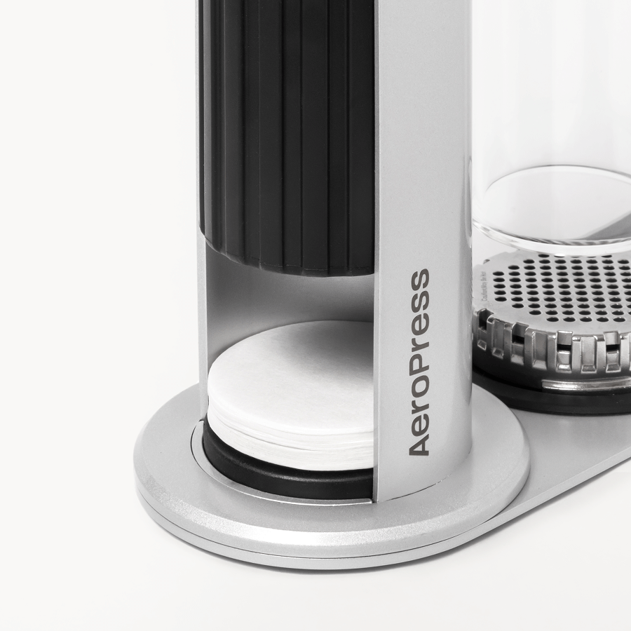 AeroPress Organizer Stand - Stainless Steel - Coffee Tool Storage for Everyday Preparation