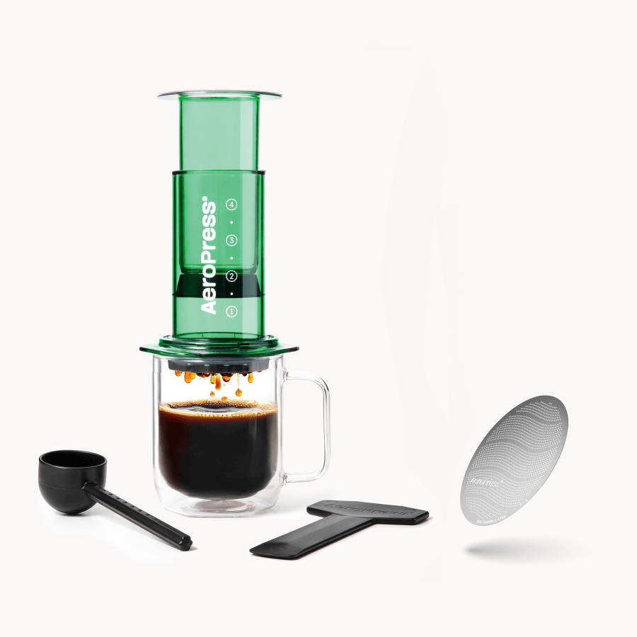 Traveler’s Bundle - Clear - Coffee Preparation Set for Home Use