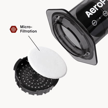 AeroPress Coffee Maker - Clear & Colors - Manual Coffee Press for Daily Use