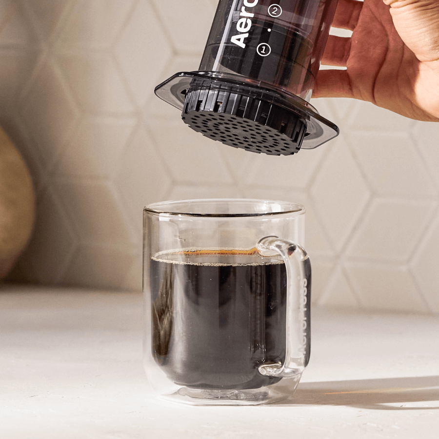 AeroPress Coffee Maker - Clear & Colors - Manual Coffee Press for Daily Use
