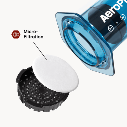 AeroPress Coffee Maker - Clear & Colors - Manual Coffee Press for Daily Use