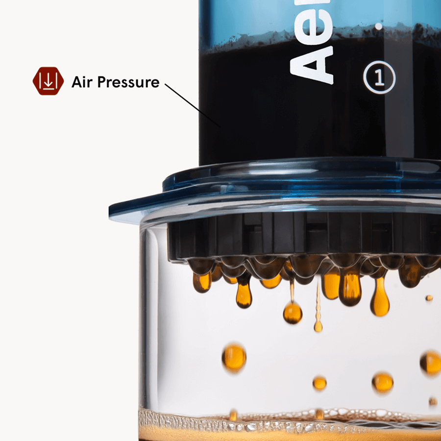 AeroPress Coffee Maker - Clear & Colors - Manual Coffee Press for Daily Use