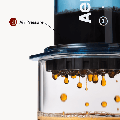 AeroPress Coffee Maker - Clear & Colors - Manual Coffee Press for Daily Use