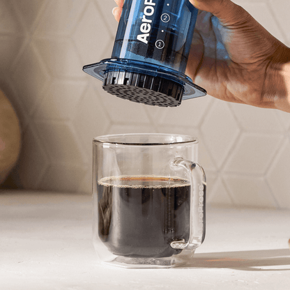 AeroPress Coffee Maker - Clear & Colors - Manual Coffee Press for Daily Use