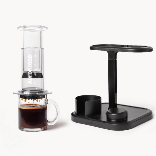Coffee Station Bundle - Clear - Coffee Preparation Set for Home Use