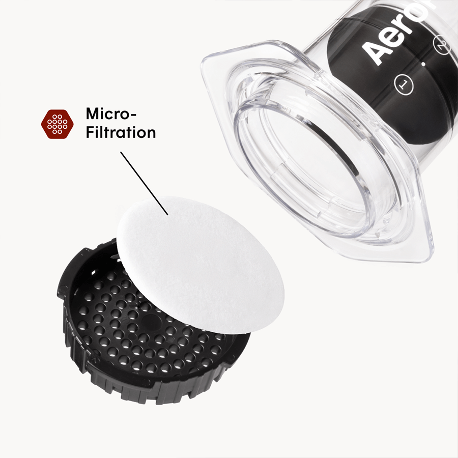 AeroPress Coffee Maker - Clear & Colors - Manual Coffee Press for Daily Use