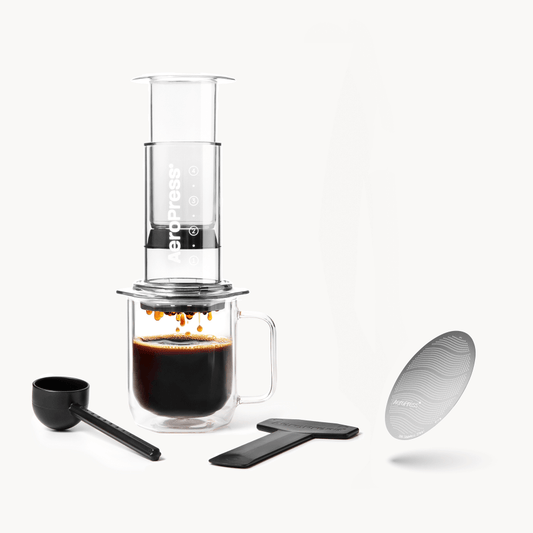 Traveler’s Bundle - Clear - Coffee Preparation Set for Home Use