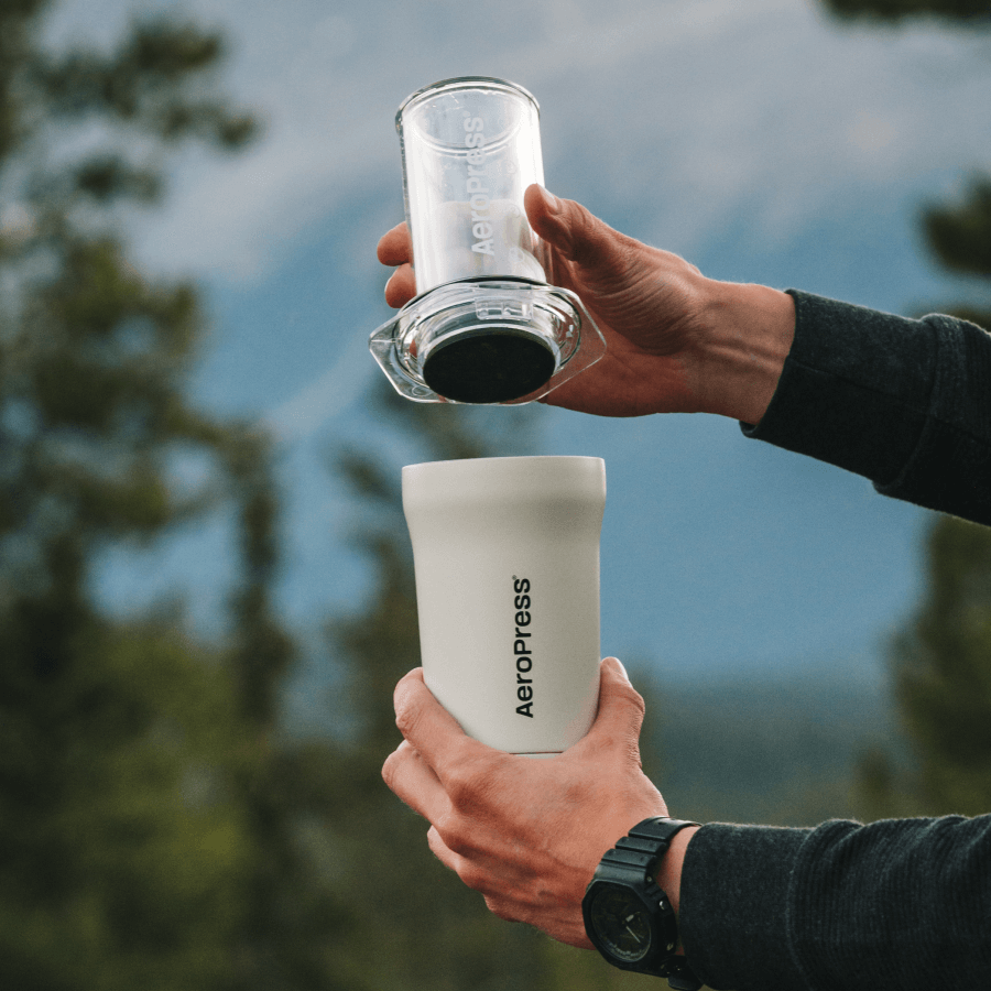 AeroPress Coffee Maker - Go Plus - Manual Coffee Press for Daily Use
