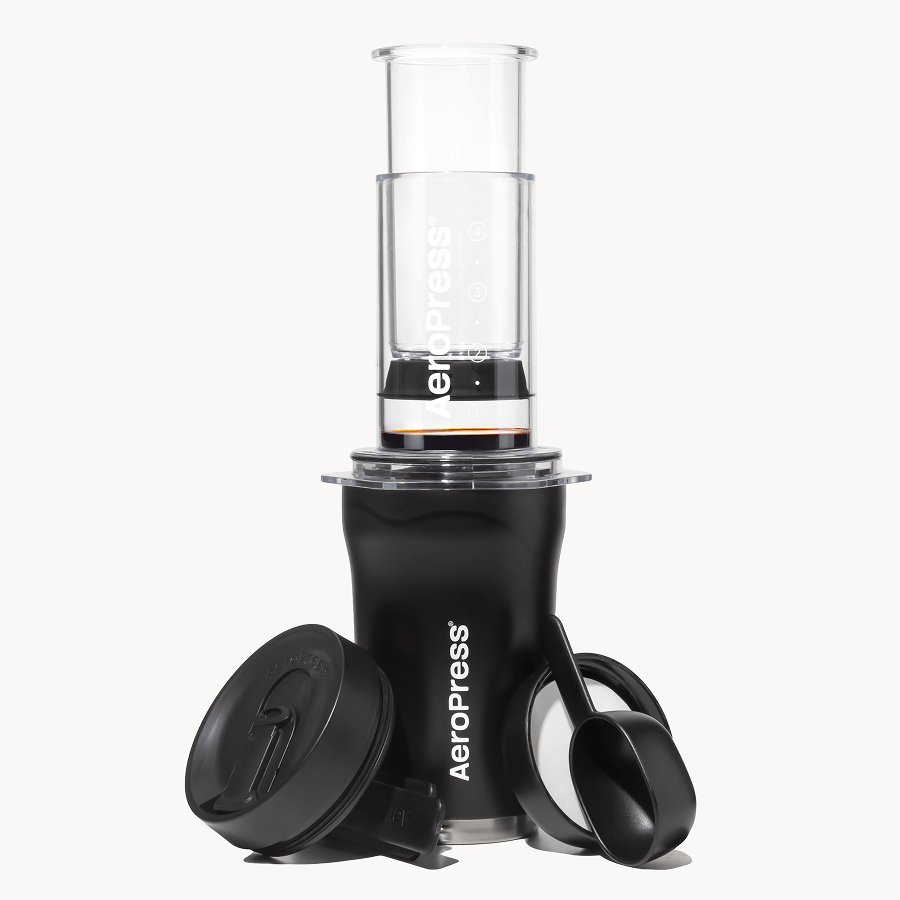 AeroPress Coffee Maker - Go Plus - Manual Coffee Press for Daily Use