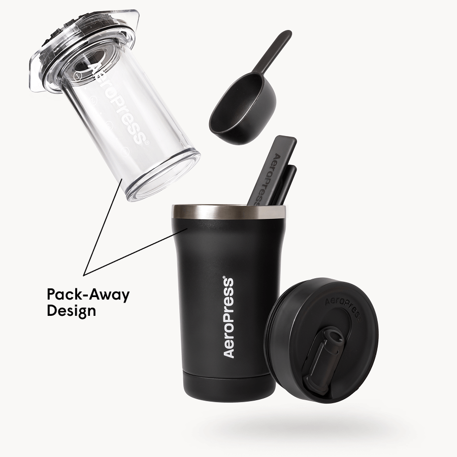 AeroPress Coffee Maker - Go Plus - Manual Coffee Press for Daily Use