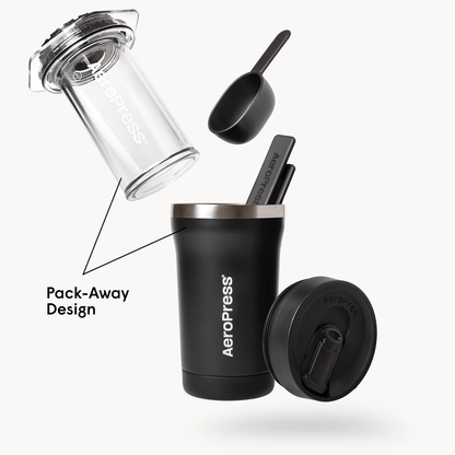 AeroPress Coffee Maker - Go Plus - Manual Coffee Press for Daily Use