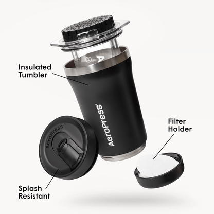 AeroPress Coffee Maker - Go Plus - Manual Coffee Press for Daily Use