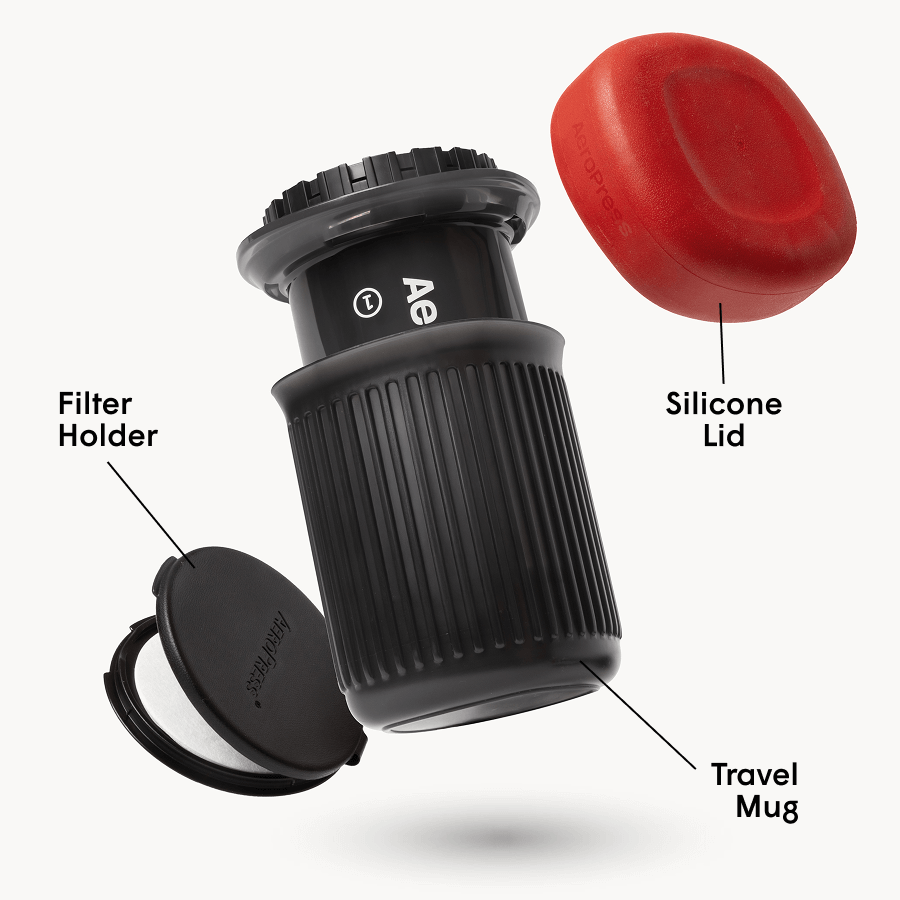 AeroPress Coffee Maker - Go - Manual Coffee Press for Daily Use