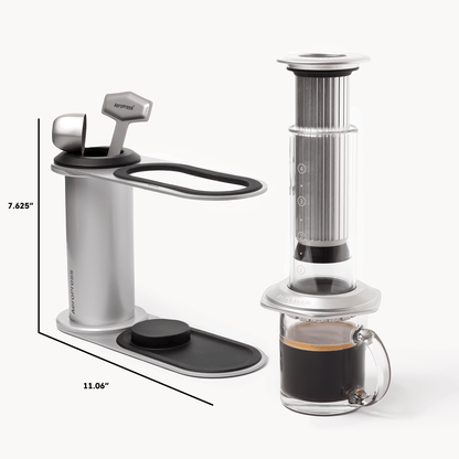 AeroPress Organizer Stand - Stainless Steel - Coffee Tool Storage for Everyday Preparation