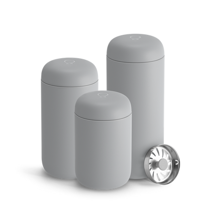 Fellow Carter Move Mug + Splash Guard - Coffee Serving Essential for Everyday Routines