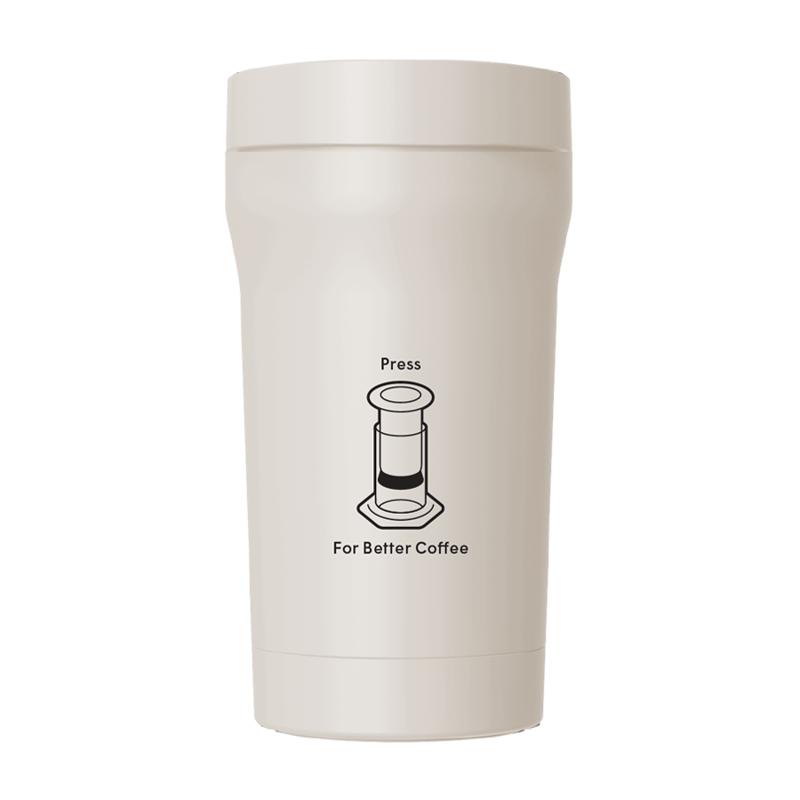 AeroPress Travel Coffee Tumbler - Stainless Steel - Coffee Serving Essential for Everyday Routines
