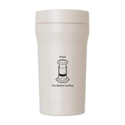AeroPress Travel Coffee Tumbler - Stainless Steel - Coffee Serving Essential for Everyday Routines